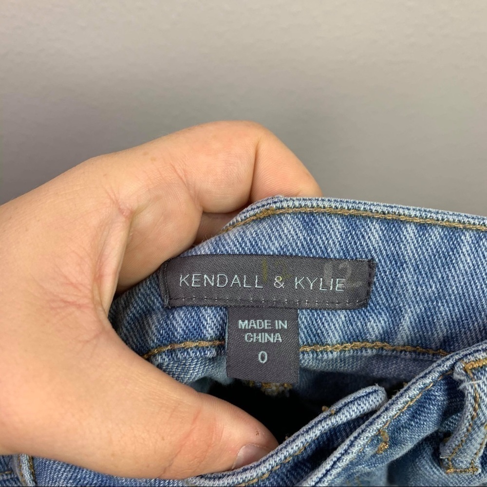 Kendall and Kylie denim patch distressed shorts - Picture 8 of 8